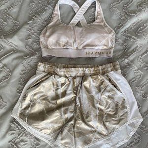 Under Armour Shorts & Sports Bra Set